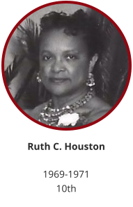 During Soror Houston's tenure, the chapter hosted the 1970 Area Founders Day, Jabberwock, and Careerama.