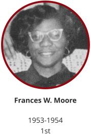 Soror Moore served as the first chapter president.  Under her leadership, the first Jabberwock was held and 4 women were initiated in 1954.